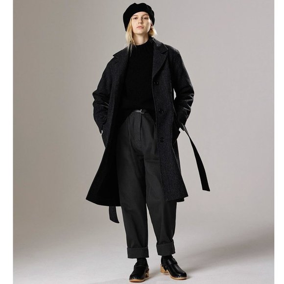 Margaret Howell MHL Military Wool Patch-Pocket Coat - Picture 1 of 11